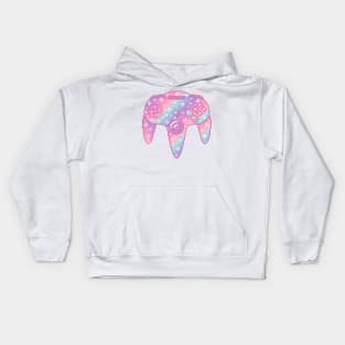 N64 Galaxy Controller Kids Hoodie